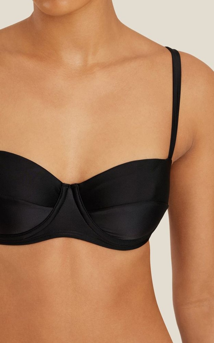 Biowear Lenny Niemeyer | Sutia Meia Taca Preto E Calca Cos Preta Preto