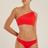 Biquinis Lenny Niemeyer | Sutia Ombro Retangulo Bio Caiena Calca Athletic Midi Bio Caiena