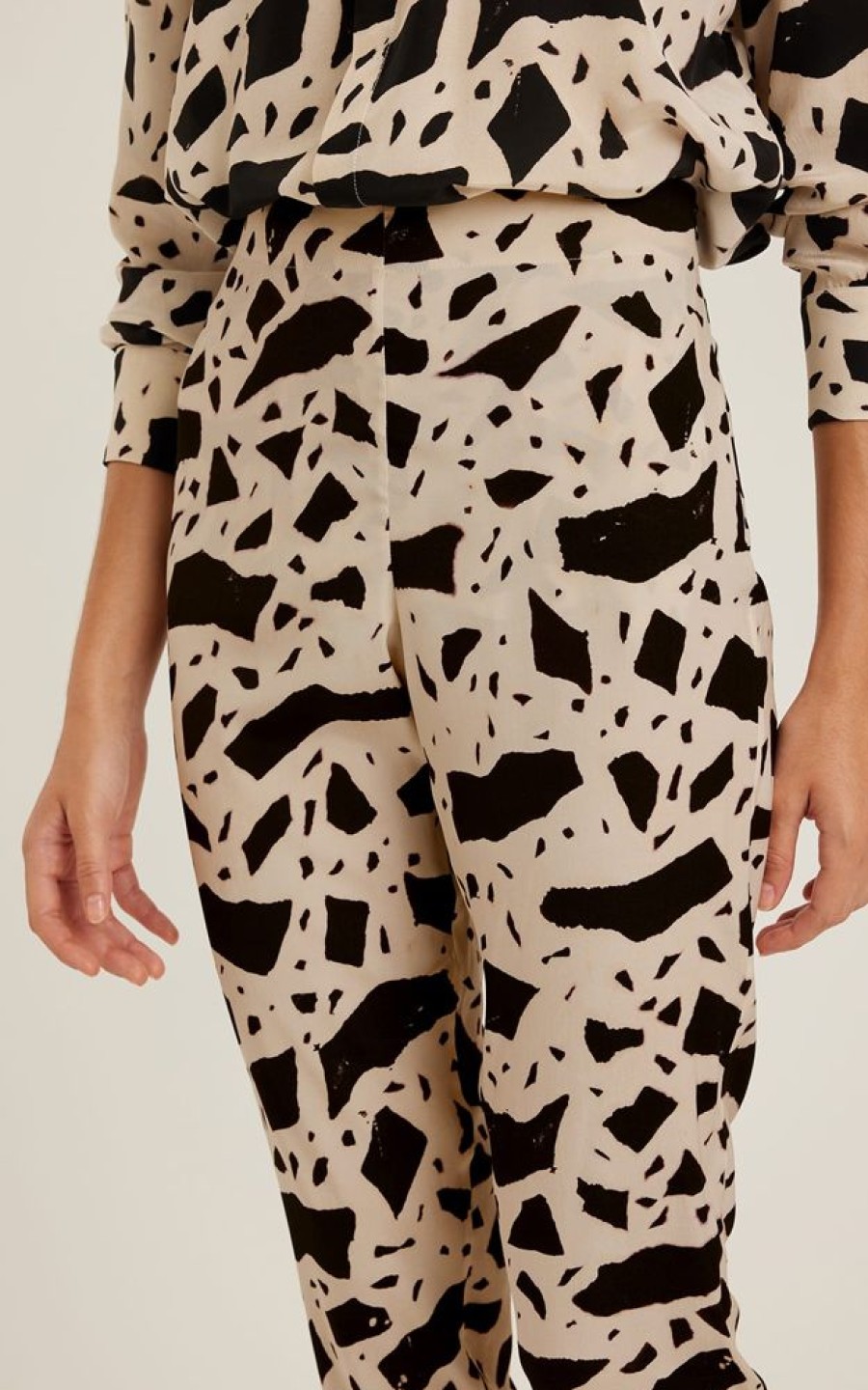 Roupas Lenny Niemeyer | Calca Alta Seda Elos