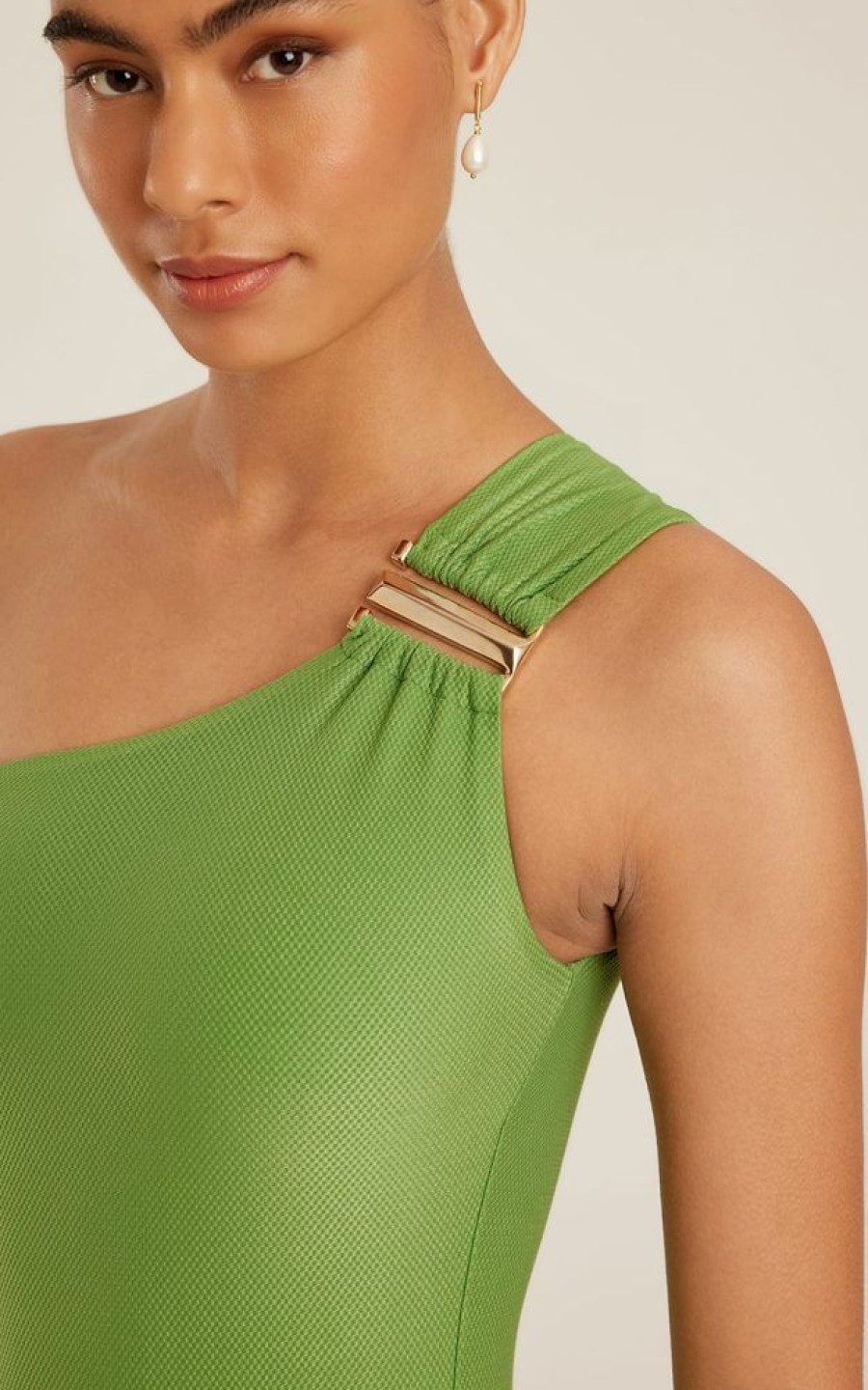 Maios Lenny Niemeyer | Maio Ombro Detalhe Matcha