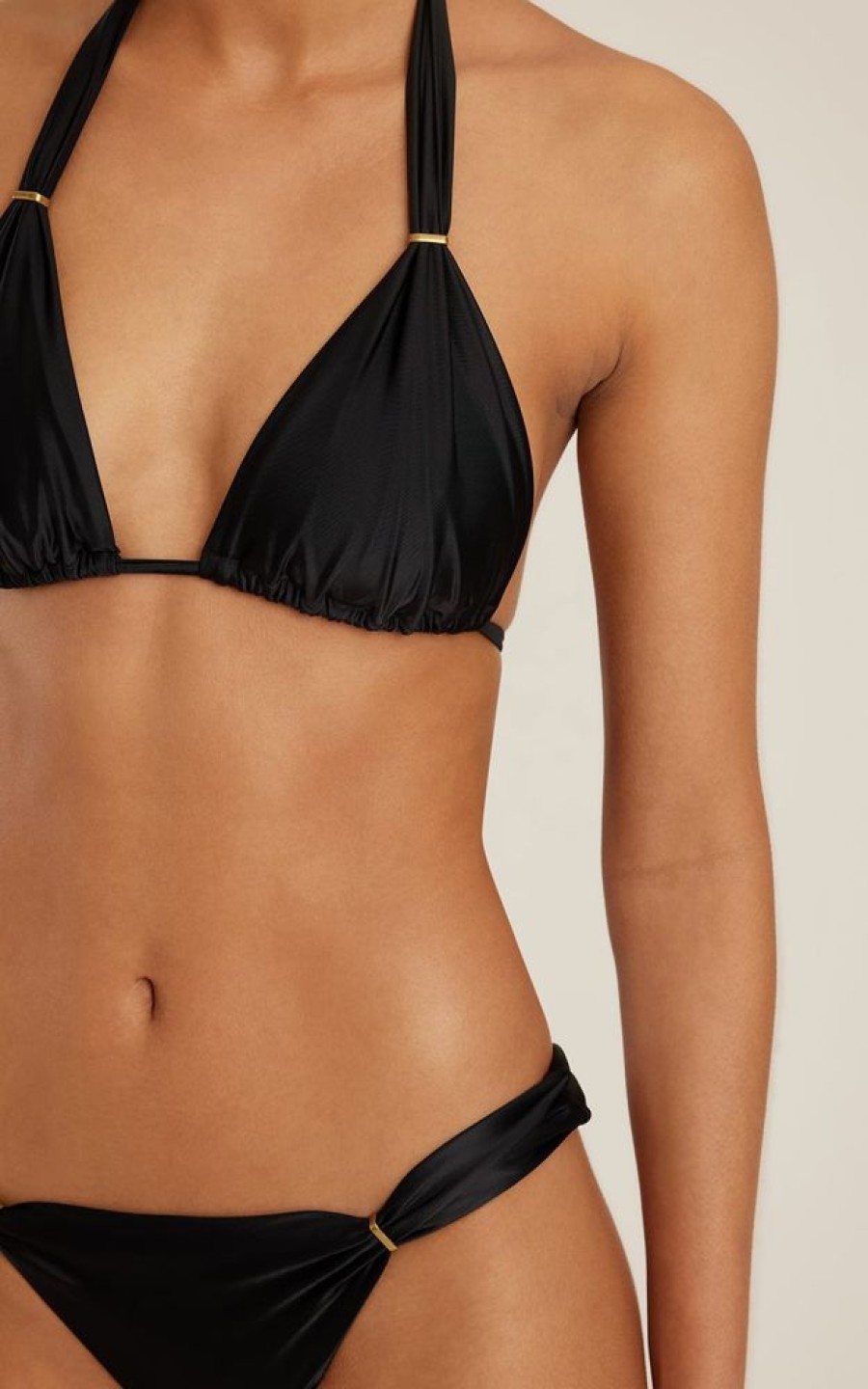 Biowear Lenny Niemeyer | Sutia Lenco Preto E Calca Tubos Preta