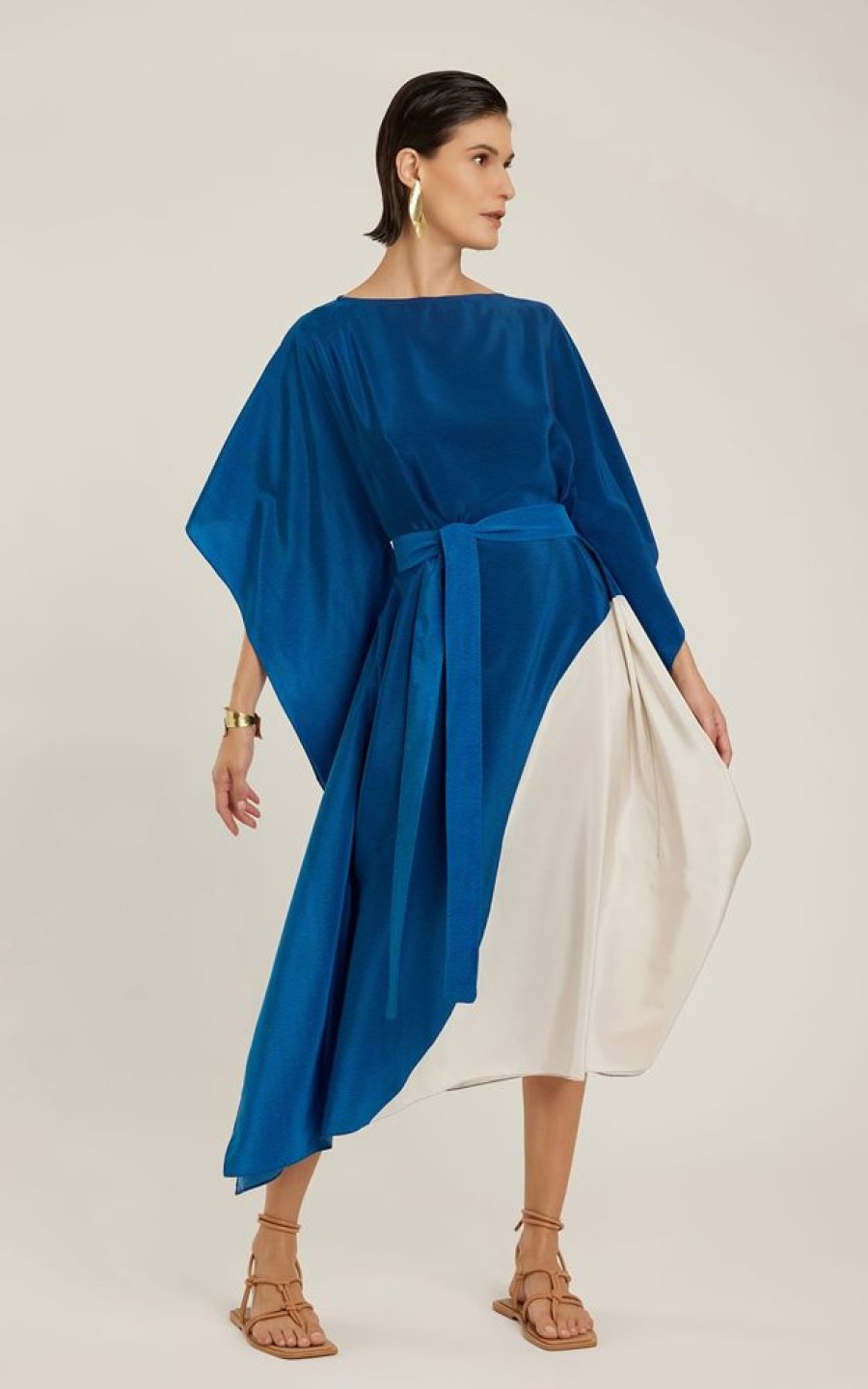 Roupas Lenny Niemeyer | Vestido Lenco Seda Burle