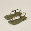 Acessorios Lenny Niemeyer | Sandalia Bridao Argola Verde