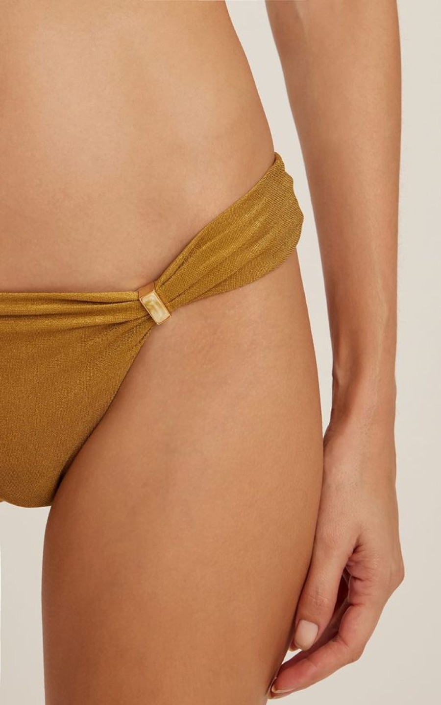 Biquinis Lenny Niemeyer | Sutia Lenco Ambar E Calca Tubos Ambar