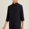 Biowear Lenny Niemeyer | Chemisier Basico Fraldado Preto
