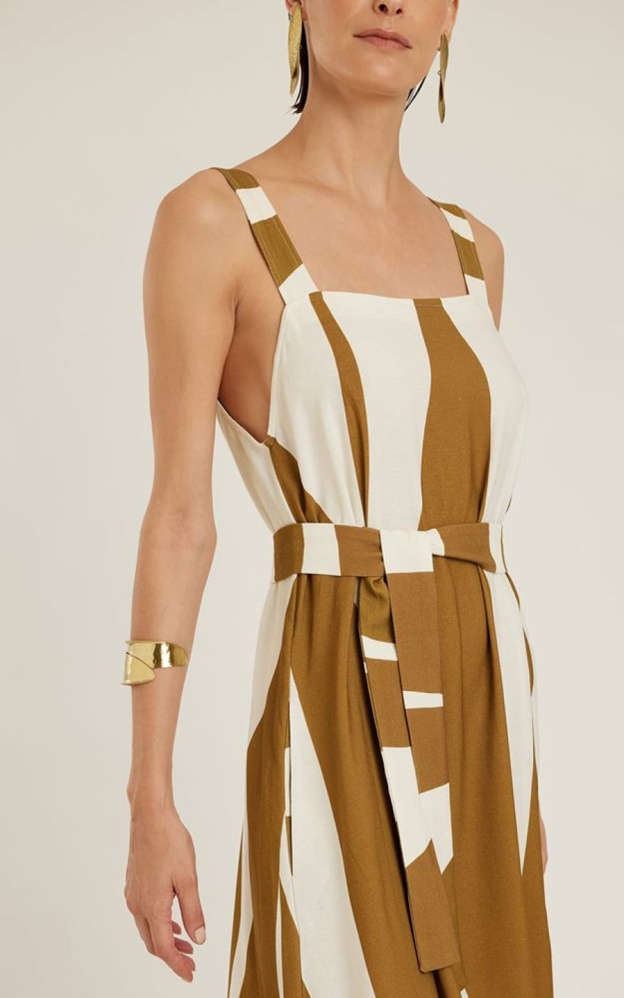Roupas Lenny Niemeyer | Vestido Alca Decote Reto Lygia