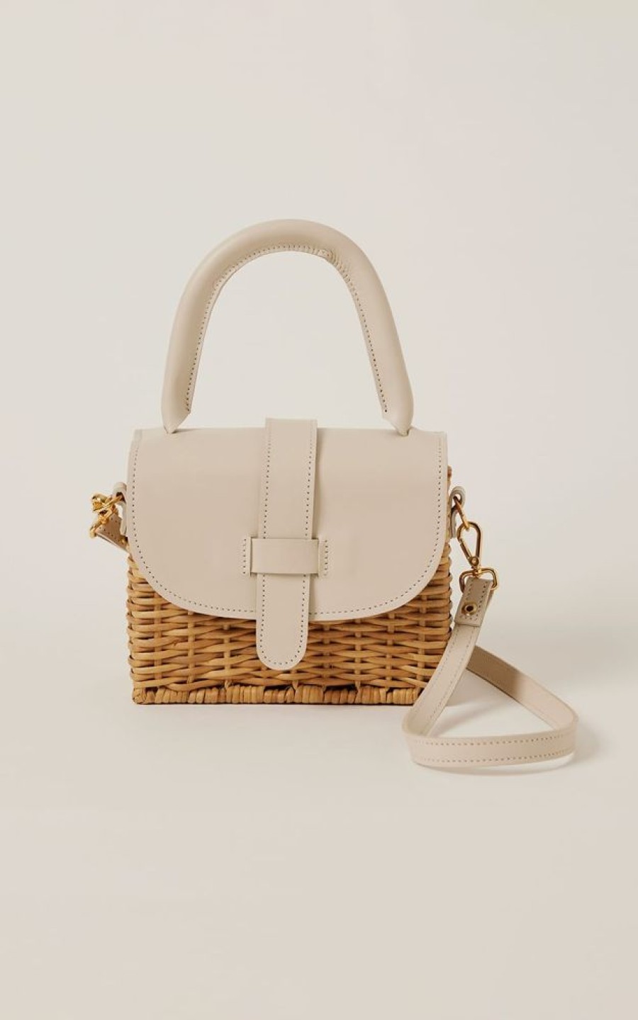 Acessorios Lenny Niemeyer | Bolsa Mini Vime Off White