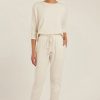 Biowear Lenny Niemeyer | Calca Moletinho Linho Natural