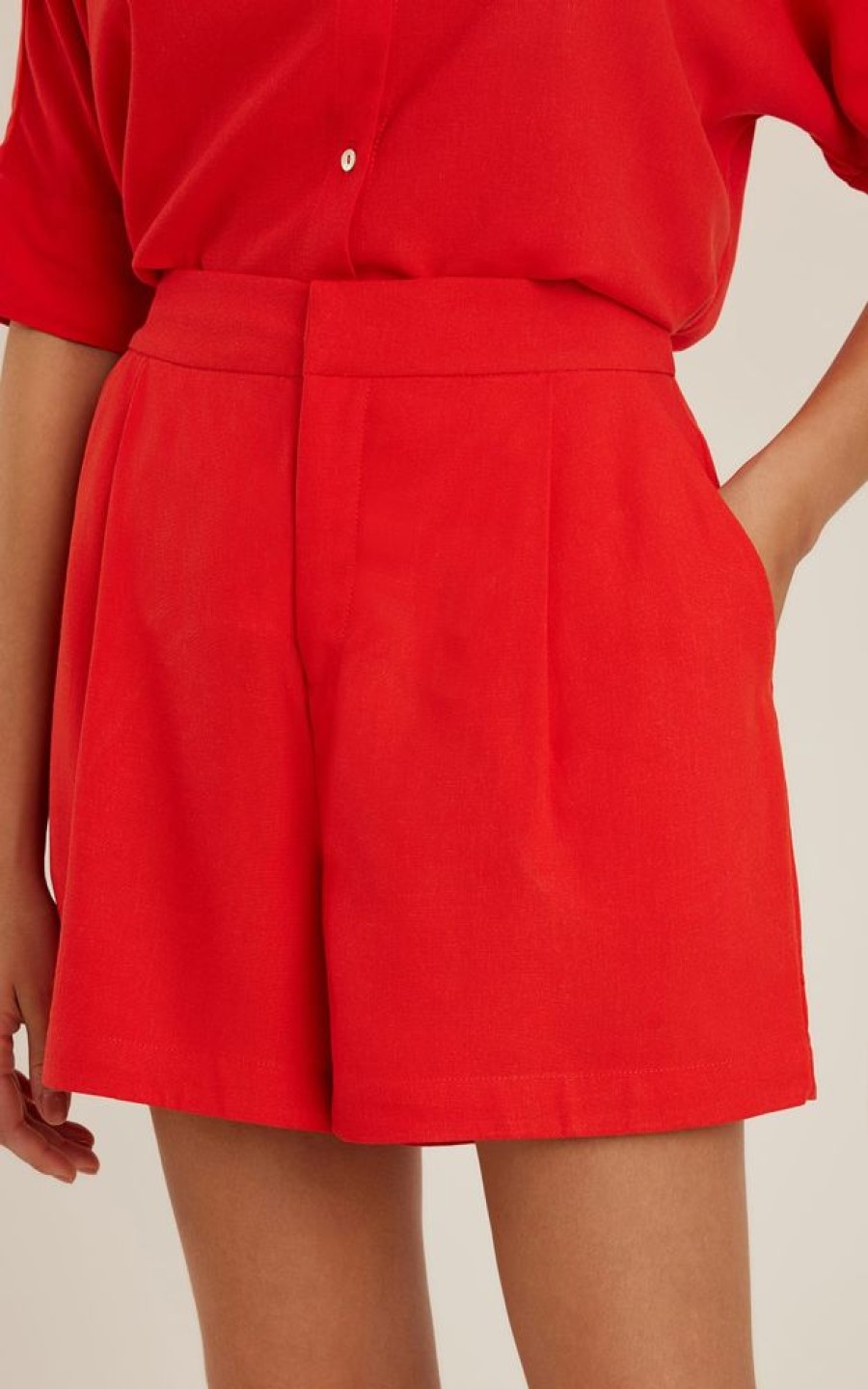 Roupas Lenny Niemeyer | Short Alfaiataria Pregas Caiena