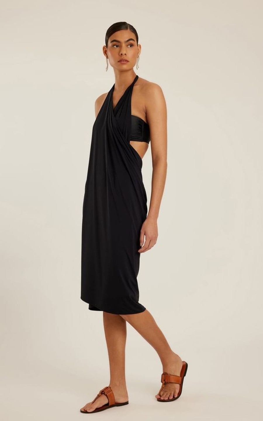 Biowear Lenny Niemeyer | Canga No Touch Preto