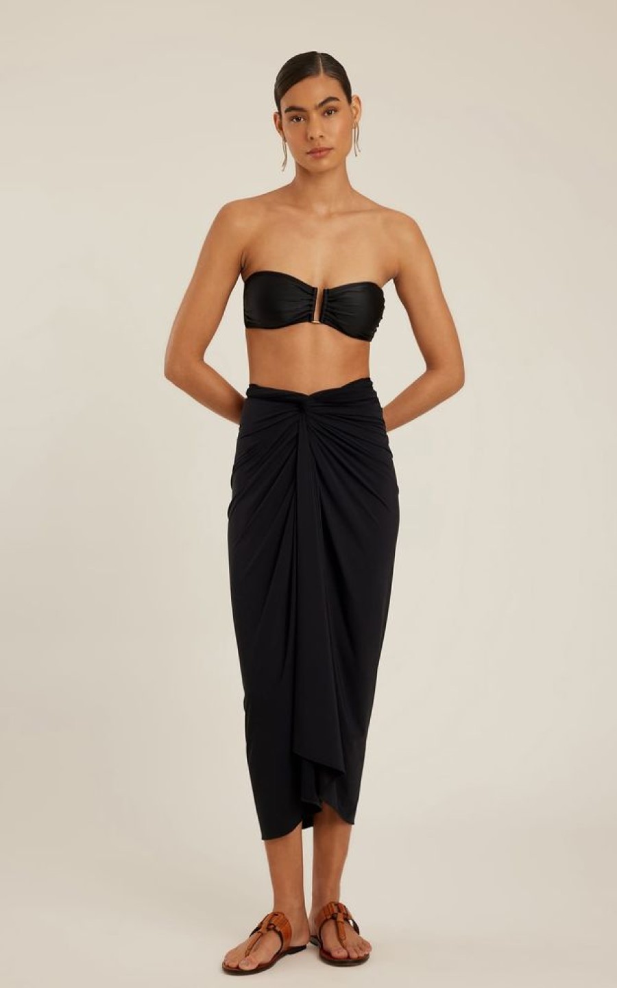 Biowear Lenny Niemeyer | Canga No Touch Preto