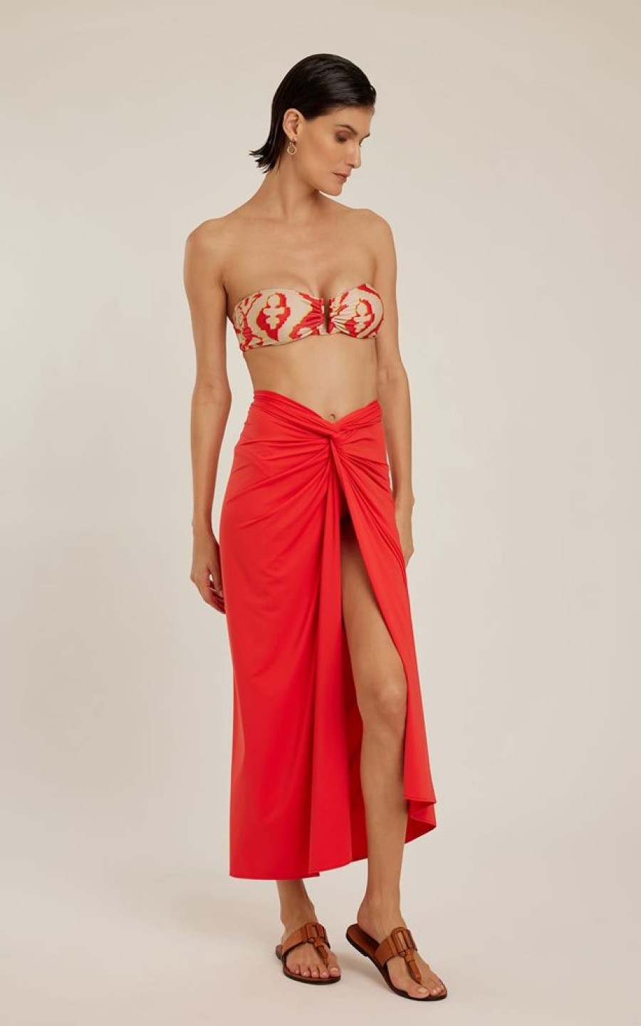 Roupas Lenny Niemeyer | Canga No Touch Bio Melancia