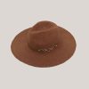 Acessorios Lenny Niemeyer | Chapeu Tecido Bridao Chocolate