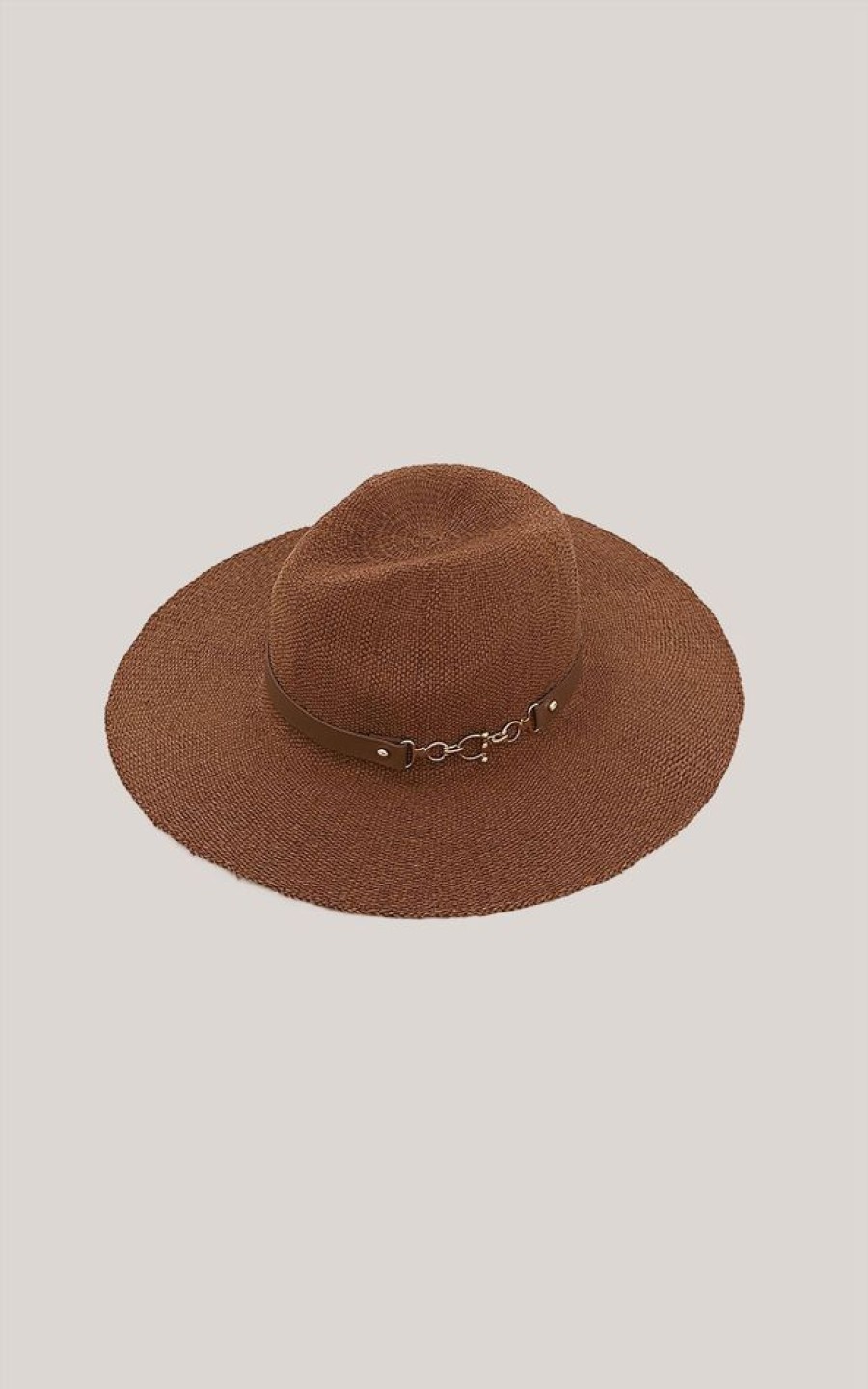 Acessorios Lenny Niemeyer | Chapeu Tecido Bridao Chocolate