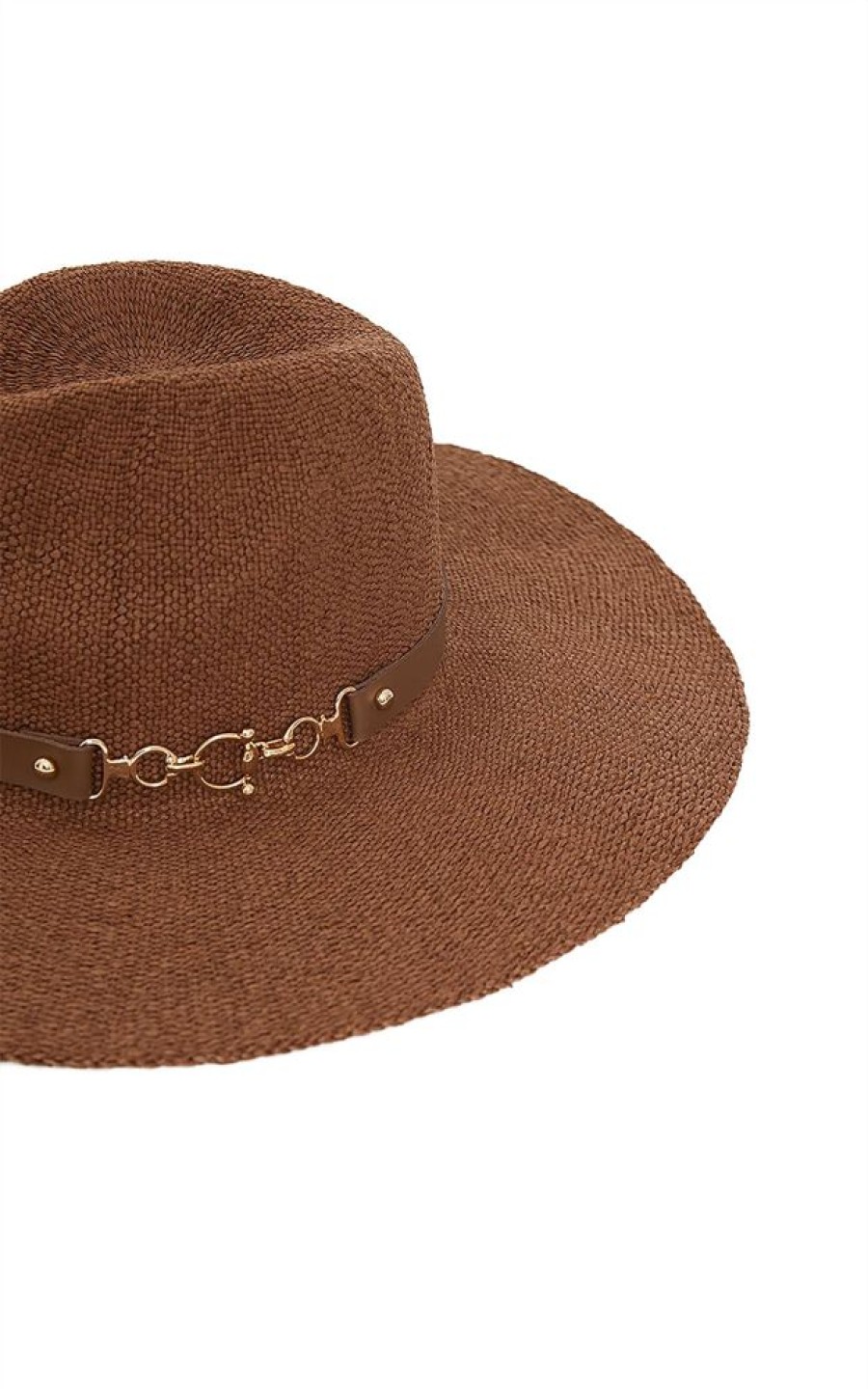 Acessorios Lenny Niemeyer | Chapeu Tecido Bridao Chocolate