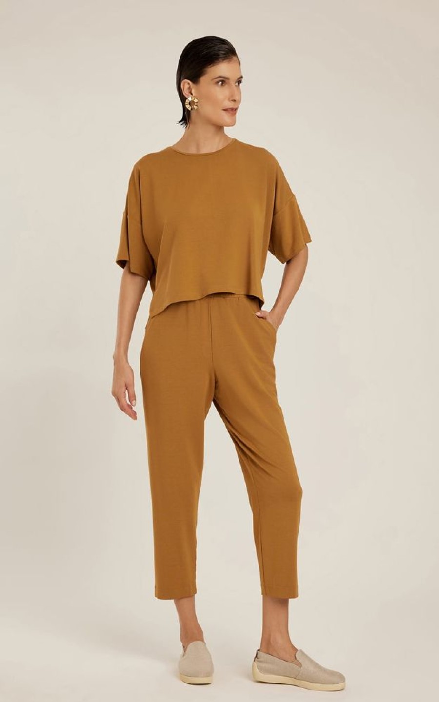 Roupas Lenny Niemeyer | Calca Moletinho Ambar