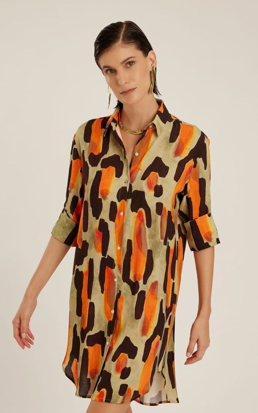 Roupas Lenny Niemeyer | Chemisier Basico Caju