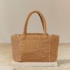 Acessorios Lenny Niemeyer | Bolsa Media Rafia Natural