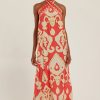 Roupas Lenny Niemeyer | Vestido Decote Cruzado Seda Turquia