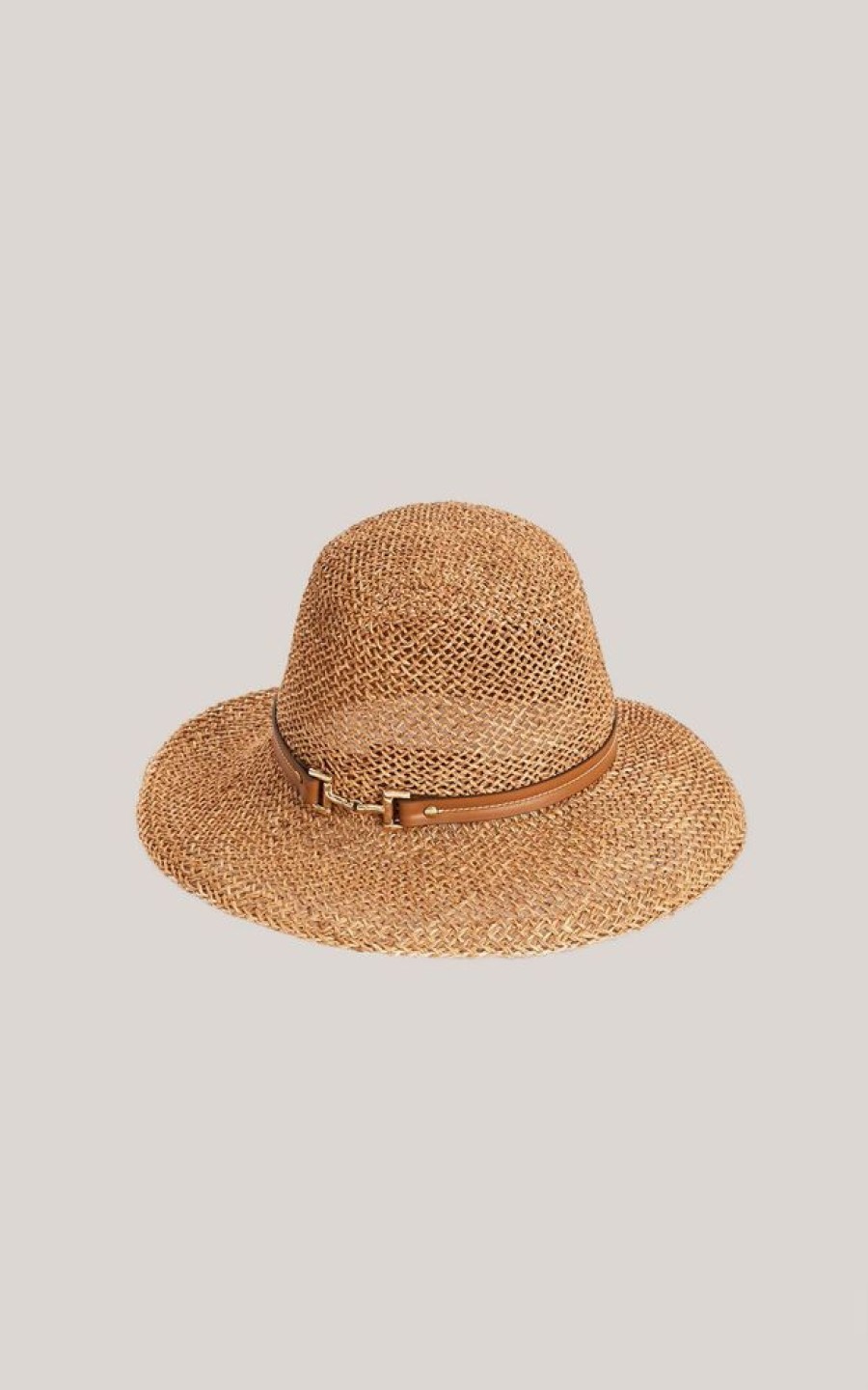 Acessorios Lenny Niemeyer | Chapeu Bucket Palha Colab Pale Brasilis Natural