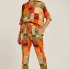 Roupas Lenny Niemeyer | Calca Cos Elastico Mosaico