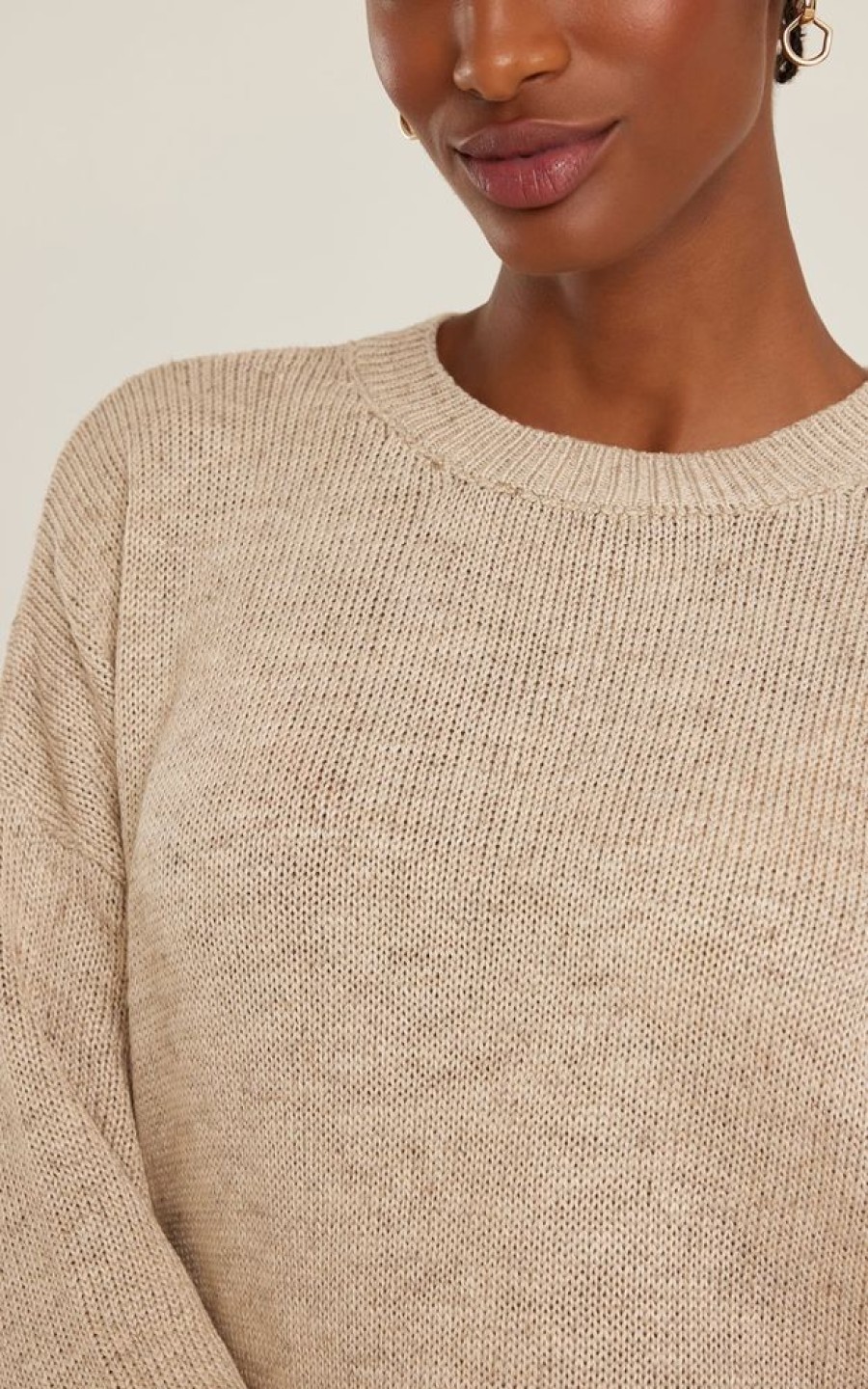 Roupas Lenny Niemeyer | Pull Tricot Natural