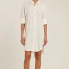 Biowear Lenny Niemeyer | Chemisier Basico Fraldado Off White