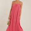 Roupas Lenny Niemeyer | Vestido Alca Couro Geranio