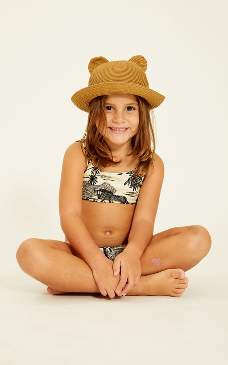 Acessorios Lenny Niemeyer | Chapeu Infantil Mini Bear Natural