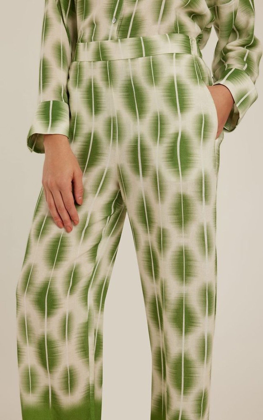 Roupas Lenny Niemeyer | Calca Cropped Cos Elastico Jacarta