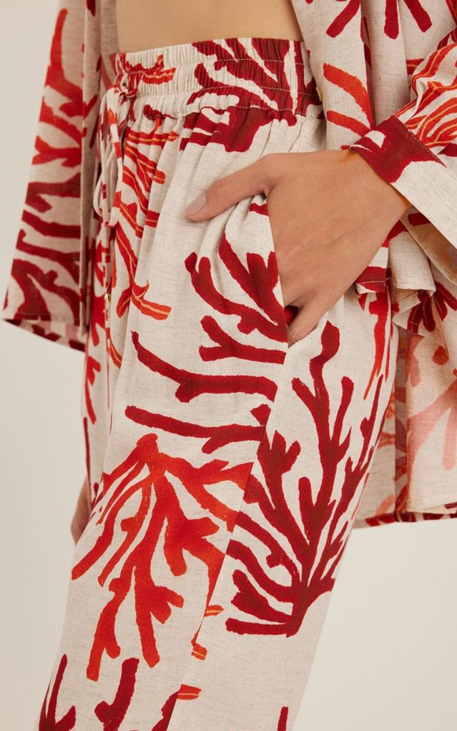 Roupas Lenny Niemeyer | Calca Cos Elastico Noronha