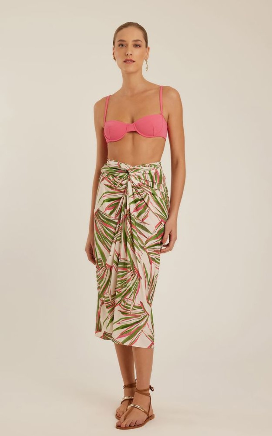 Roupas Lenny Niemeyer | Canga No Touch Foliage