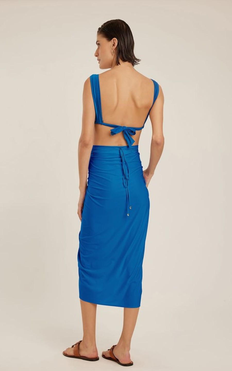 Roupas Lenny Niemeyer | Canga No Touch Bio Safira