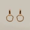 Acessorios Lenny Niemeyer | Argola Engrenagem Ouro Light