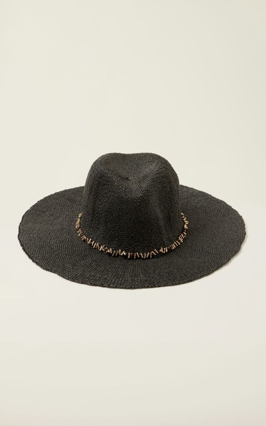Acessorios Lenny Niemeyer | Chapeu Detalhe Metal Preto