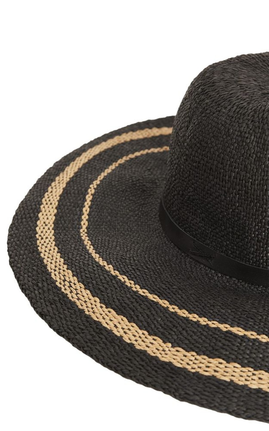 Acessorios Lenny Niemeyer | Chapeu Listra Palha Preto
