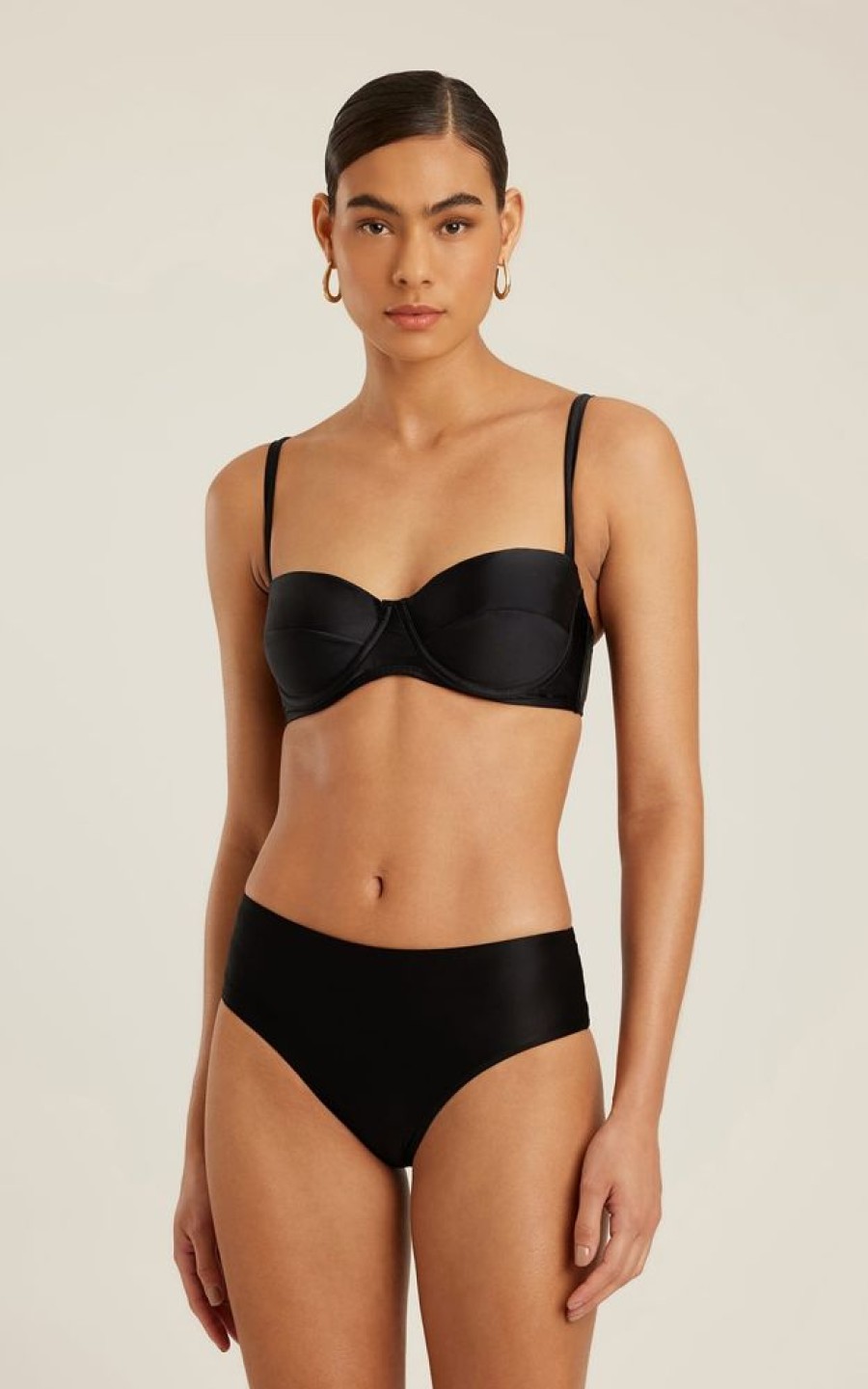 Biowear Lenny Niemeyer | Sutia Meia Taca Preto E Calca Basica Preta