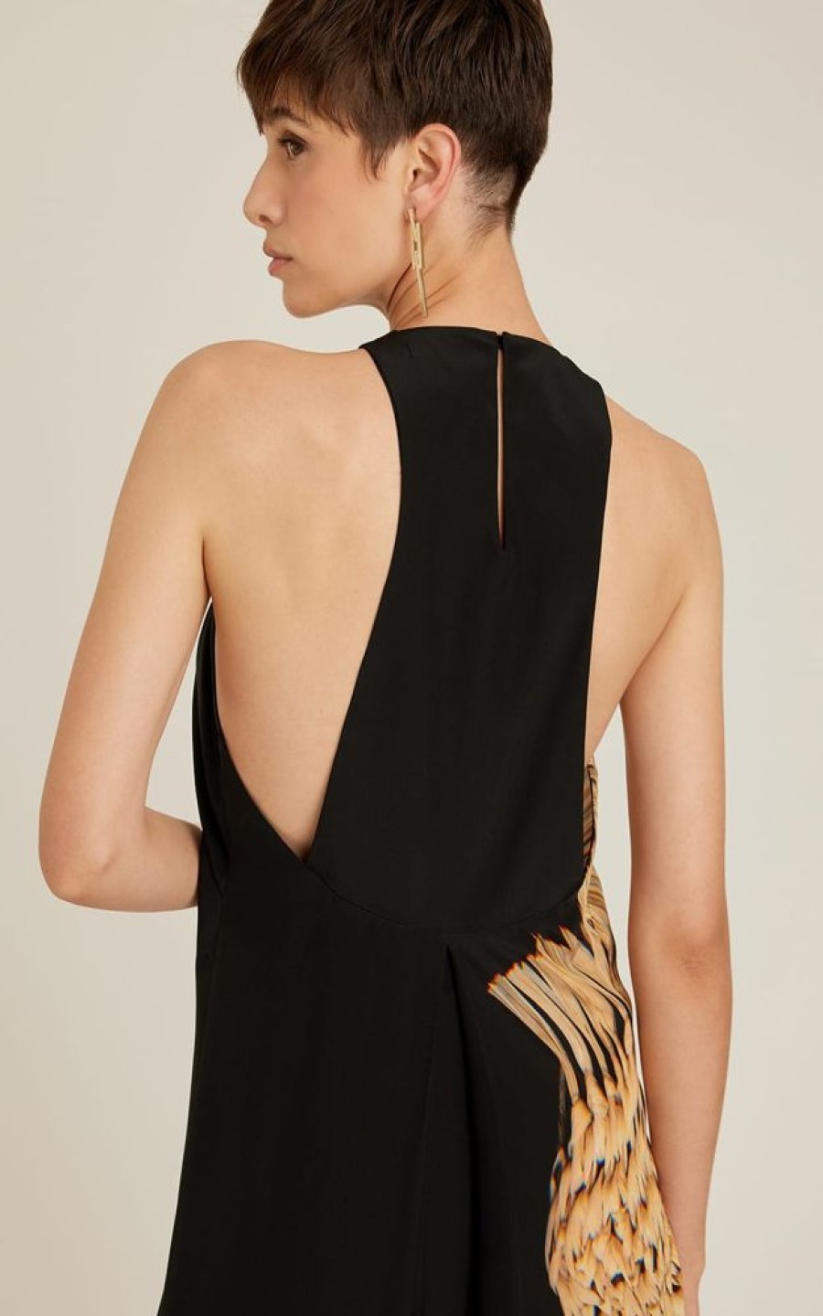 Roupas Lenny Niemeyer | Vestido Clean Seda Burity