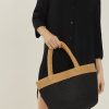 Acessorios Lenny Niemeyer | Bolsa Rafia Duo Color Preto