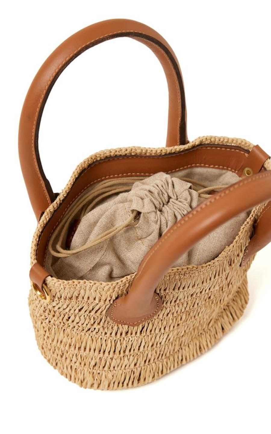 Acessorios Lenny Niemeyer | Bolsa Cesta Mini Buriti Natural