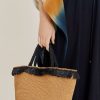 Acessorios Lenny Niemeyer | Bolsa Duo Color Franja Natural