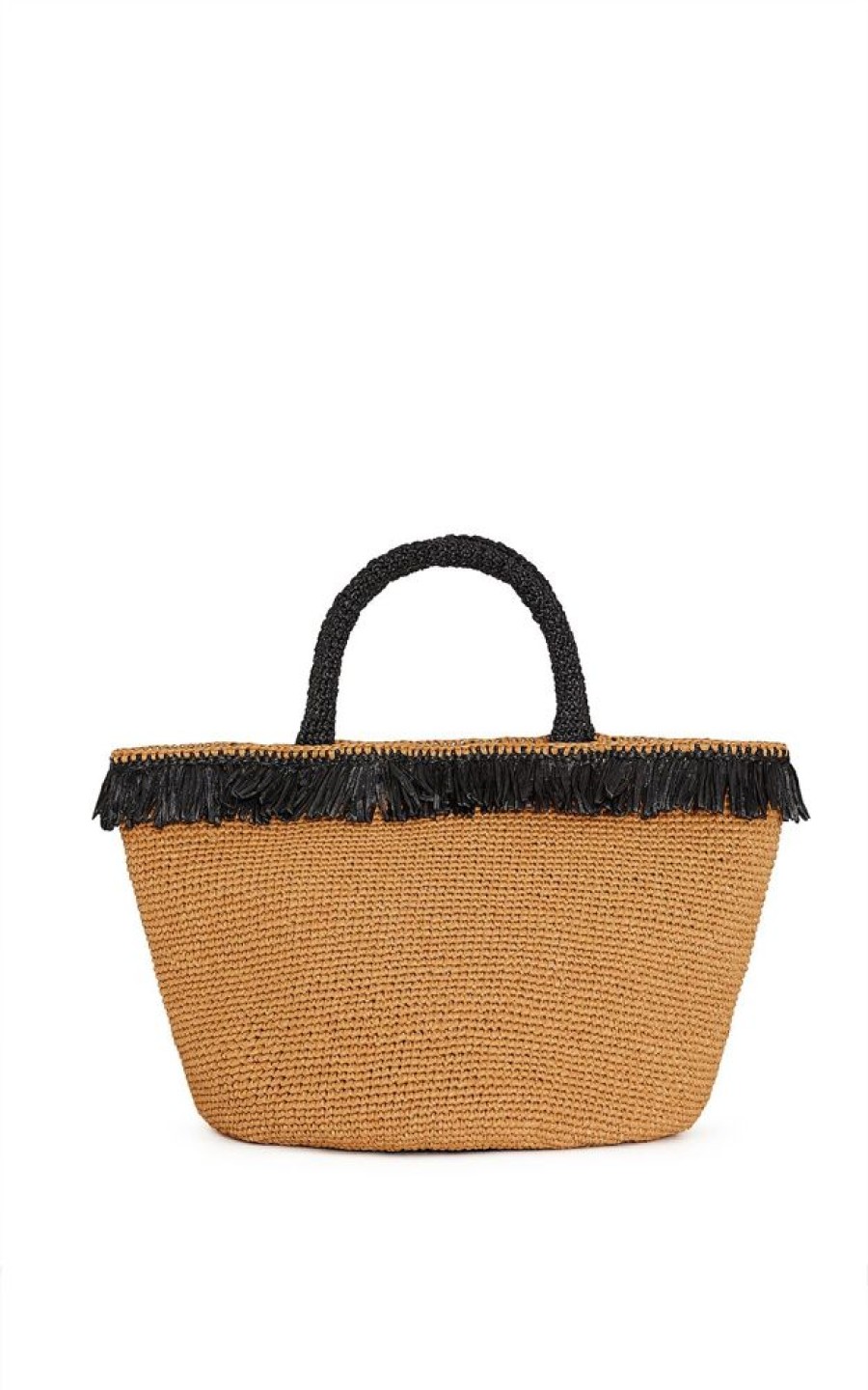 Acessorios Lenny Niemeyer | Bolsa Duo Color Franja Natural