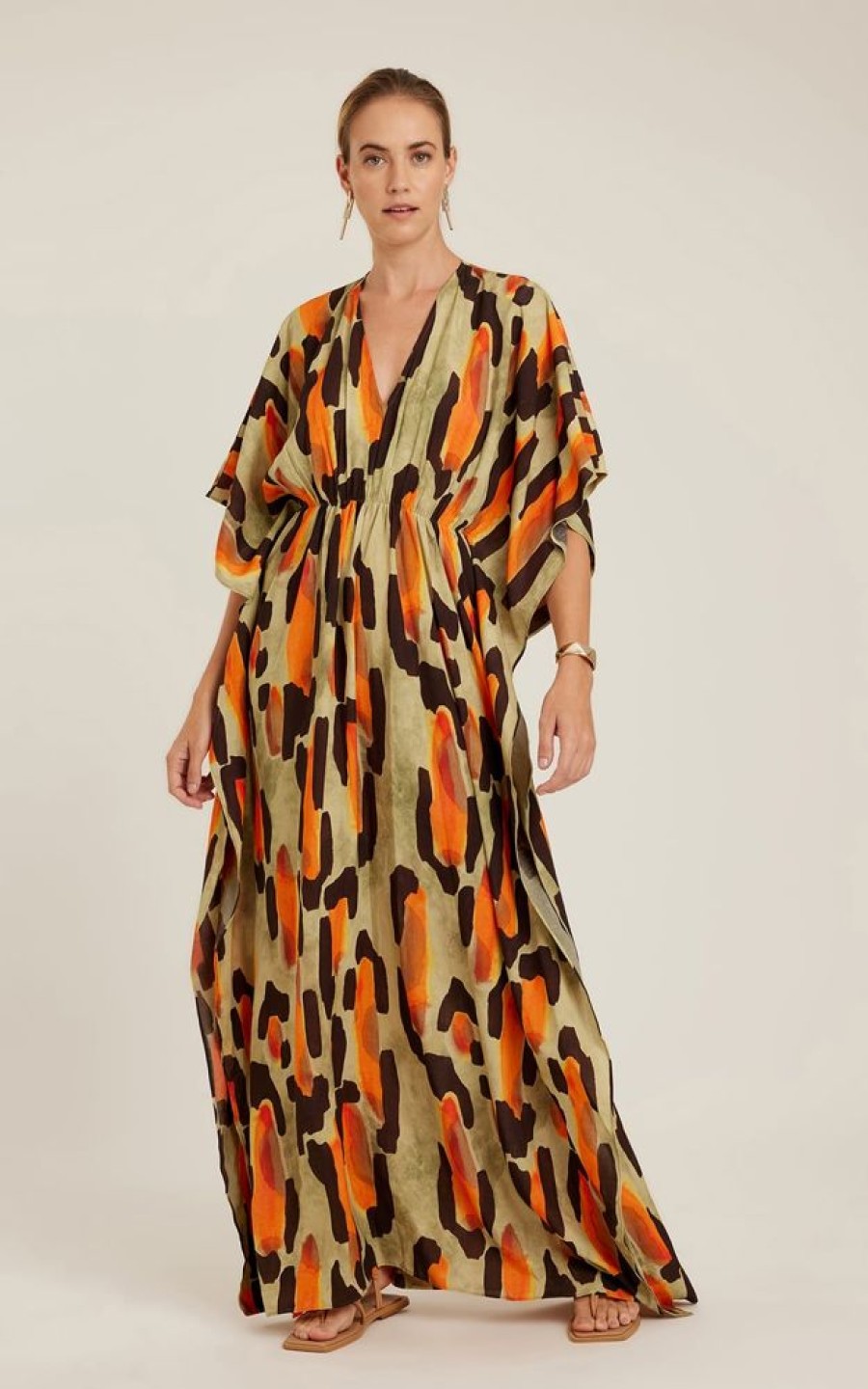 Roupas Lenny Niemeyer | Kaftan Franzido Caju