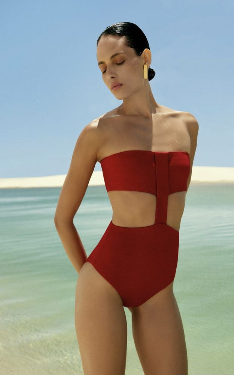 Maios Lenny Niemeyer | Maio Bandeau Tira Jaspe