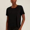 Biowear Lenny Niemeyer | Blusa Modal Quadri Preto
