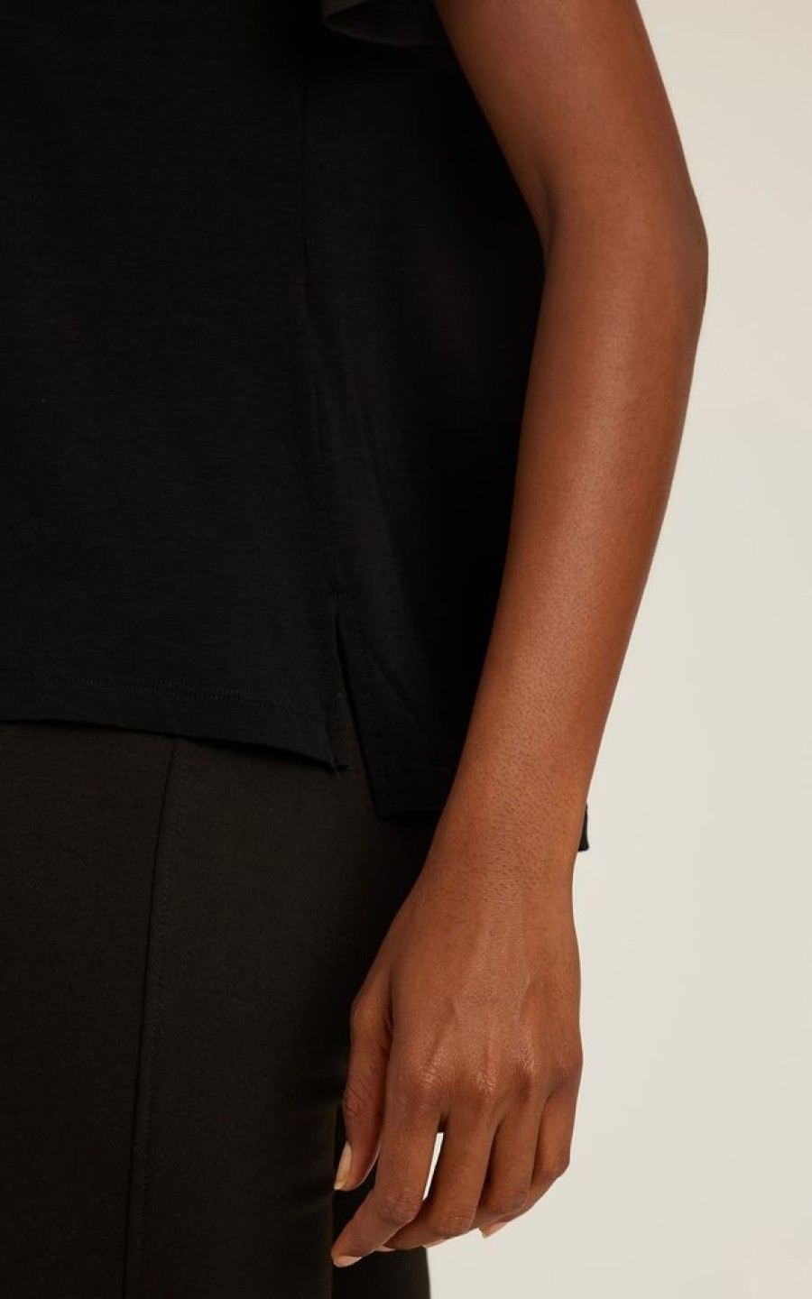 Biowear Lenny Niemeyer | Blusa Modal Quadri Preto