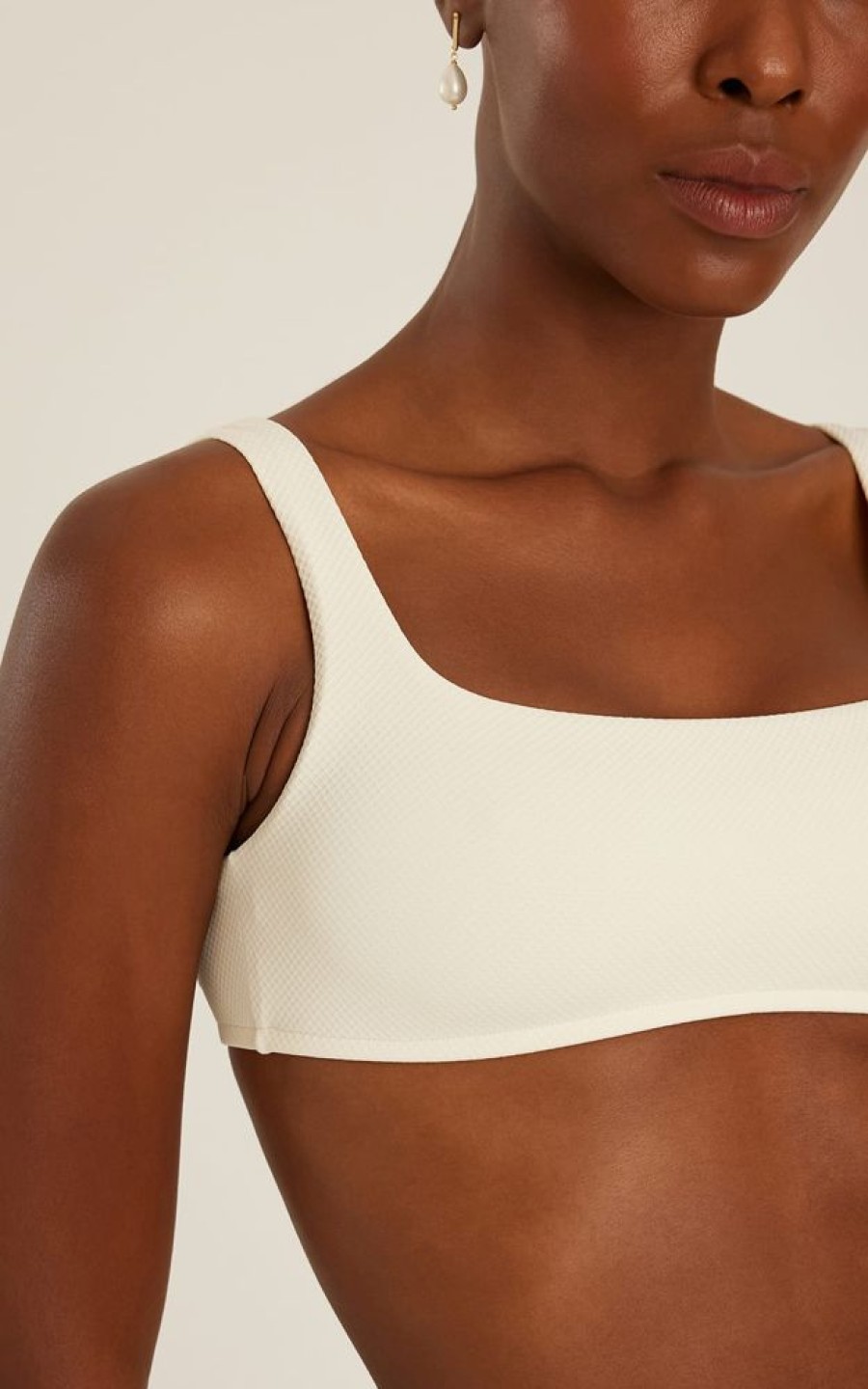 Biquinis Lenny Niemeyer | Sutia Reto Camiseta Off White Calca Athletic Midi Off White