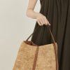 Acessorios Lenny Niemeyer | Bolsa Detalhe Lateral Buriti Natural