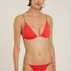 Biquinis Lenny Niemeyer | Sutia Alongado Corrente Bio Melancia E Calca Fina Corrente Bio Melancia