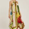 Roupas Lenny Niemeyer | Vestido Lenco Pontas Seda Carres